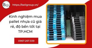 Mua pallet nhựa cũ TPHCM